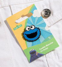 Load image into Gallery viewer, Cookie Monster Enamel Pin Badge