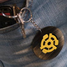 Load image into Gallery viewer, Recycled Vinyl Record Keyring