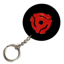 Load image into Gallery viewer, Recycled Vinyl Record Keyring