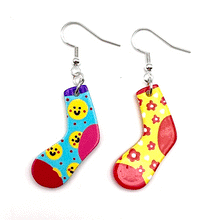 Load image into Gallery viewer, Odd Socks Earrings