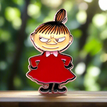 Load image into Gallery viewer, Little My The Moomins Enamel Pin Badge