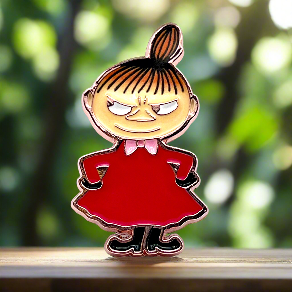 Buying badge, variousMoomin, puppet Moomin, about 9cm in height,