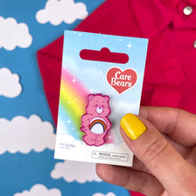 Load image into Gallery viewer, Cheer Bear Care Bear Enamel Pin Badge