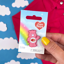 Load image into Gallery viewer, Love A Lot Care Bear Enamel Pin Badge