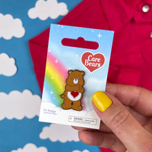 Load image into Gallery viewer, tender Heart Care Bear Enamel Pin Badge