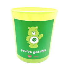 Load image into Gallery viewer, You've Got This Good Luck Peony Scented Care Bear Candle Jar