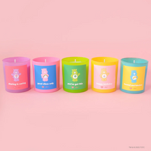 Load image into Gallery viewer, You've Got This Good Luck Peony Scented Care Bear Candle Jar
