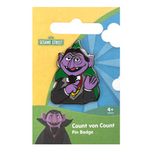 Load image into Gallery viewer, Count Von Count  Enamel Pin Badge