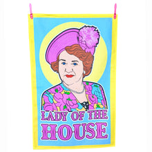 Load image into Gallery viewer, Cat Super Hero Cape Tea Towel