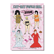 Load image into Gallery viewer, Cut Out Paper Doll Starring Divine Art Print