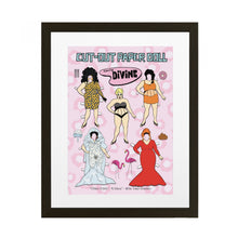 Load image into Gallery viewer, Cut Out Paper Doll Starring Divine Art Print
