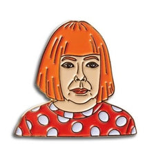 Load image into Gallery viewer, Yayoi Kusama Enamel Pin Badge