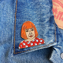 Load image into Gallery viewer, Yayoi Kusama Enamel Pin Badge