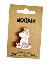 Load image into Gallery viewer, Snork Maiden The Moomins Rose Gold Enamel Pin Badge
