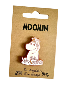 Snork Maiden The Moomins Rose Gold Enamel Pin Badge