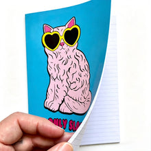 Load image into Gallery viewer, Only Slags Can Read This, Cat Notebook

