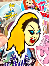 Load image into Gallery viewer, Divine Pink Flamingos Vinyl Sticker
