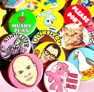 Please Don't Button Pin Badge