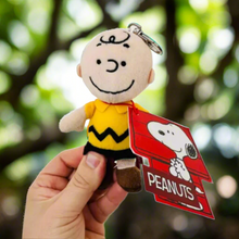 Load image into Gallery viewer, Peanuts Charlie Brown Plush Keyring
