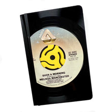 Load image into Gallery viewer, Such A Morning Melissa Manchester Recycled Vinyl Record Pocket Notebook
