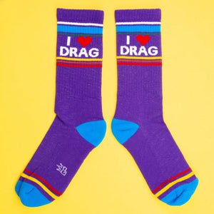 I Love Drag Unisex Socks