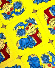 Load image into Gallery viewer, Labyrinth Inspired Ello Worm Drinks Coaster
