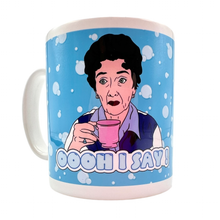 Load image into Gallery viewer, Dot Cotton Oooh I Say Ceramic Mug
