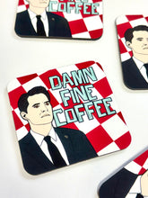 Load image into Gallery viewer, Damn Fine Coffee Twin Peaks Diner Inspired Drinks Coaster
