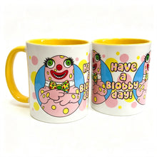 Load image into Gallery viewer, Have A Blobby Day Ceramic Mug

