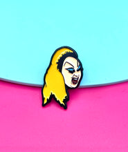 Load image into Gallery viewer, Divine Pink Flamingos Enamel Pin
