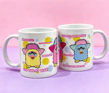 Load image into Gallery viewer, Furby 1990's Inspired Ceramic Mug

