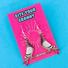 Load image into Gallery viewer, Pigeon Earrings
