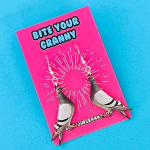 Pigeon Earrings