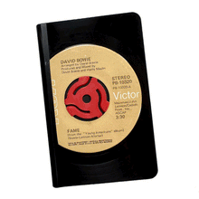 Load image into Gallery viewer, Recycled Vinyl Record Pocket Notebook (selected at random)
