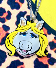 Load image into Gallery viewer, Miss Piggy  Necklace
