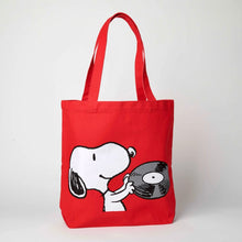 Load image into Gallery viewer, Music Is Life Peanuts Tote Bag
