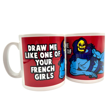 Load image into Gallery viewer, Draw Me Like One Of Your French Girls Sexy Skeleton Ceramic Mug
