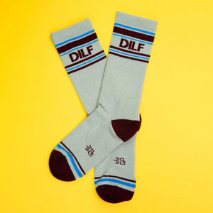DILF Unisex Ribbed Socks