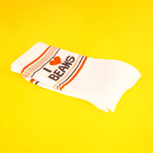 I ❤️ Beans Unisex Ribbed Socks