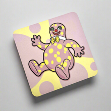 Load image into Gallery viewer, Mr Blobby Inspired Drinks Coaster
