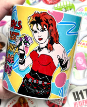 Load image into Gallery viewer, Girls Just Wanna Have Fun 1980s Inspired Ceramic Mug
