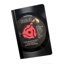 Load image into Gallery viewer, Rocky Mountain High John Denver Recycled Vinyl Record Pocket Notebook
