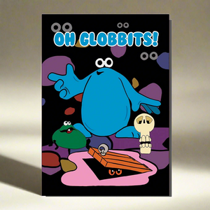 Oh Globbits Greetings Card