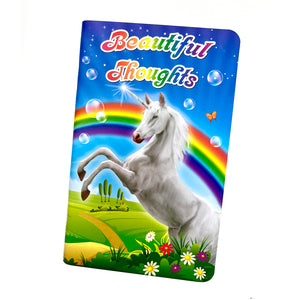 Beautiful Thoughts Unicorn Notebook