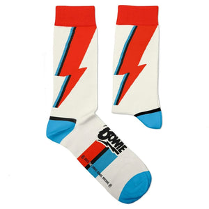 David Bowie Aladdin Sane Socks