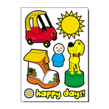 Load image into Gallery viewer, Happy Days Toy Inspired Birthday Card
