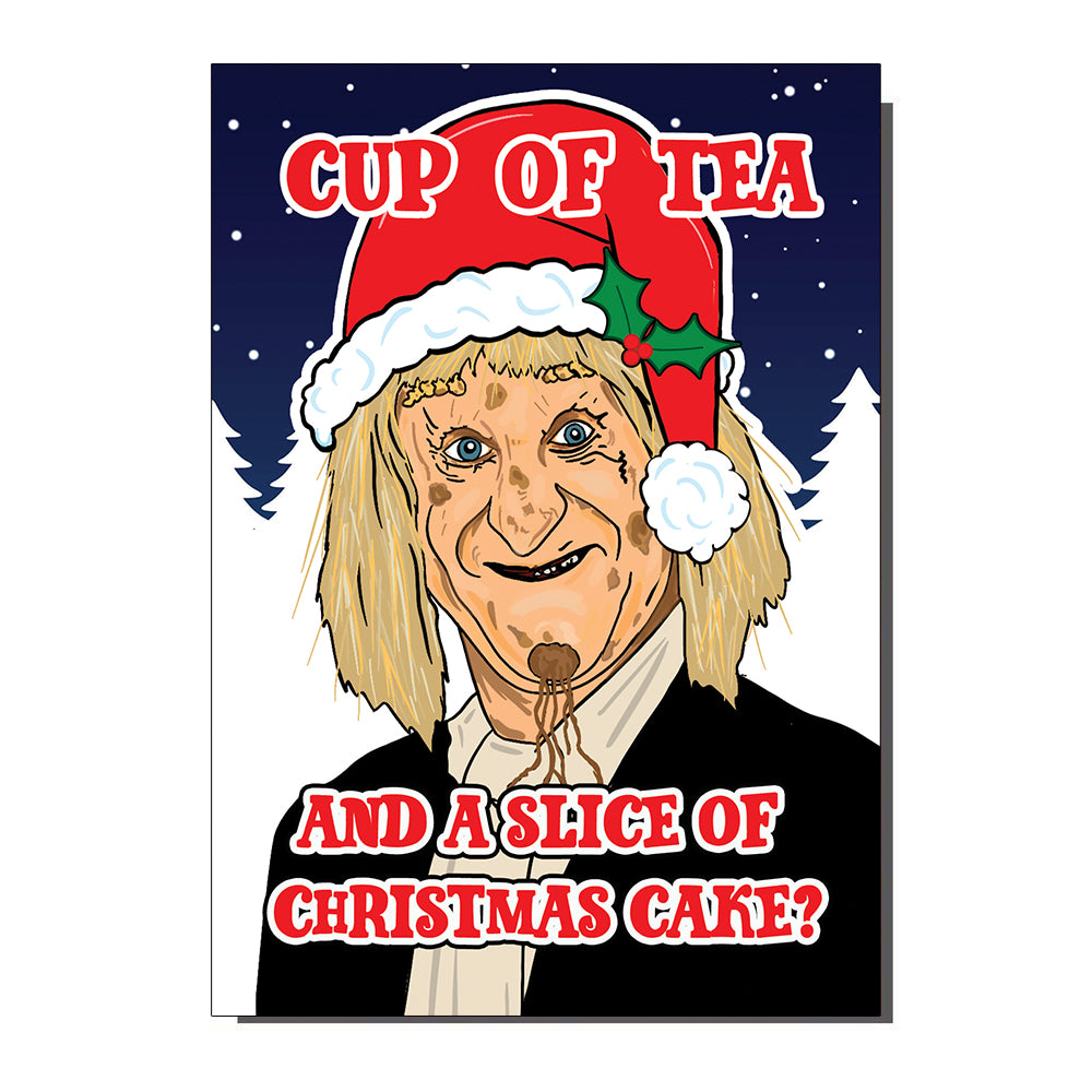 Worzel Gummidge Inspired Christmas Card