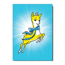 Load image into Gallery viewer, Kitsch Bambi Inspired Greetings Card
