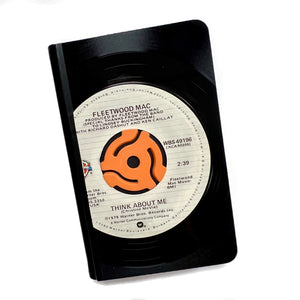 Fleetwood Mac Recycled Vinyl Record Pocket Notebook