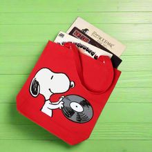 Load image into Gallery viewer, Music Is Life Peanuts Tote Bag
